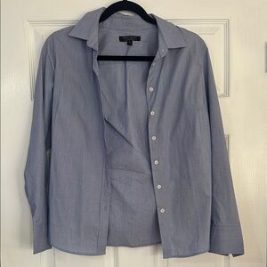 Banana Republic Blue Button-Up Shirt